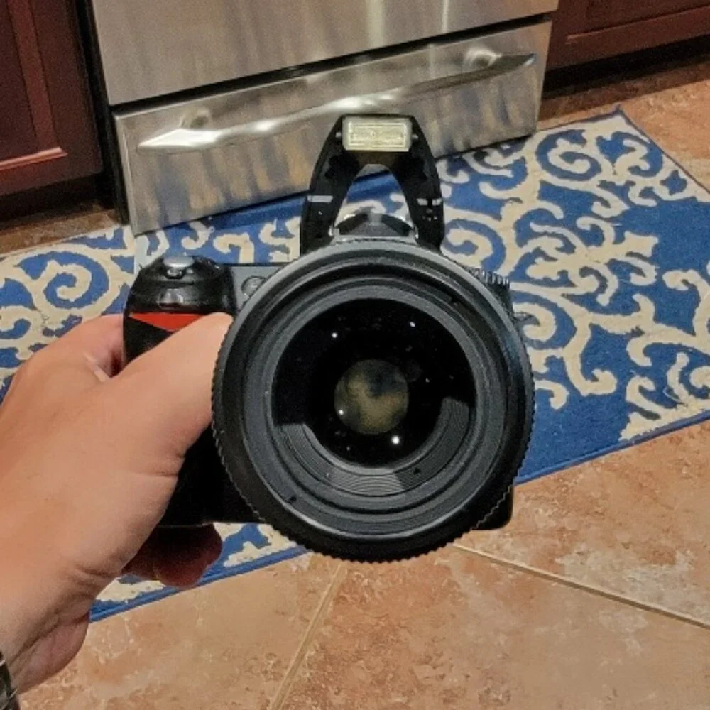 Nikon D50 6.1MP digital SLR Camera-Black Nikon NIKKOR 75-240mm Lens